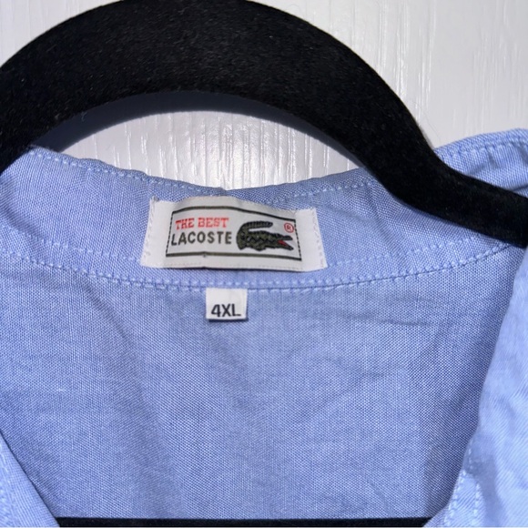 Lacoste Men's Sky Blue‎ Casual Shirt - Picture 4 of 8
